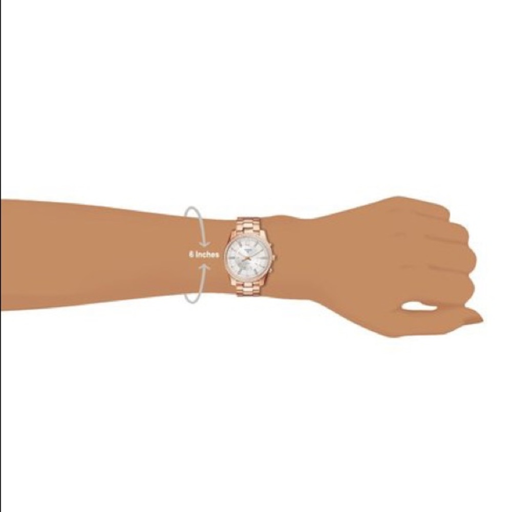 Fossil Hybrid Smartwatch Scarlette Rose Gold Watch - Picture 6 of 8